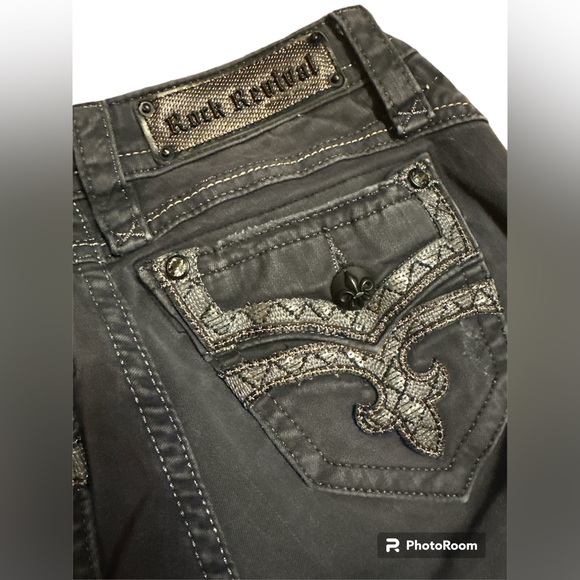 Gently Used Rock Revival Teyla (Buckle) Skinny Stretch Woman’s 26” Jeans - Picture 4 of 16